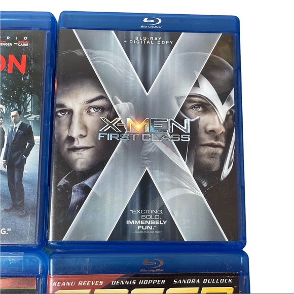 4 Blu-Ray Collection / Inception, Ghost Rider, X-Men First Class, Speed (MINT) - Picture 3 of 9